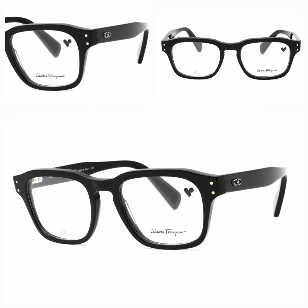 Salvatore Ferragamo Black Eyeglasses